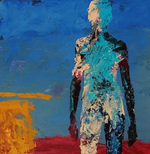 I Hadn't Saved a Human Being Oil on Canvas 36" x 36"