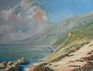 In most artists’ lives, there will be one family member who inspired them. For California artist Ed Penniman, it was his grandmother. Leonora N. Penniman was a well-known plein air watercolorist who taught him at an early age how to use a brush to interpret the world. Eventually, it would save his life.