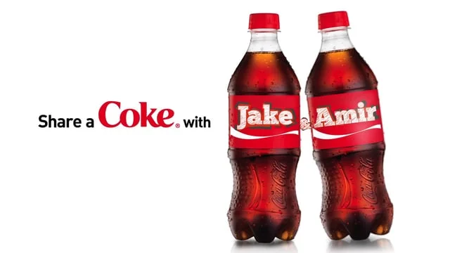 Share a Coke: Jake and Amir