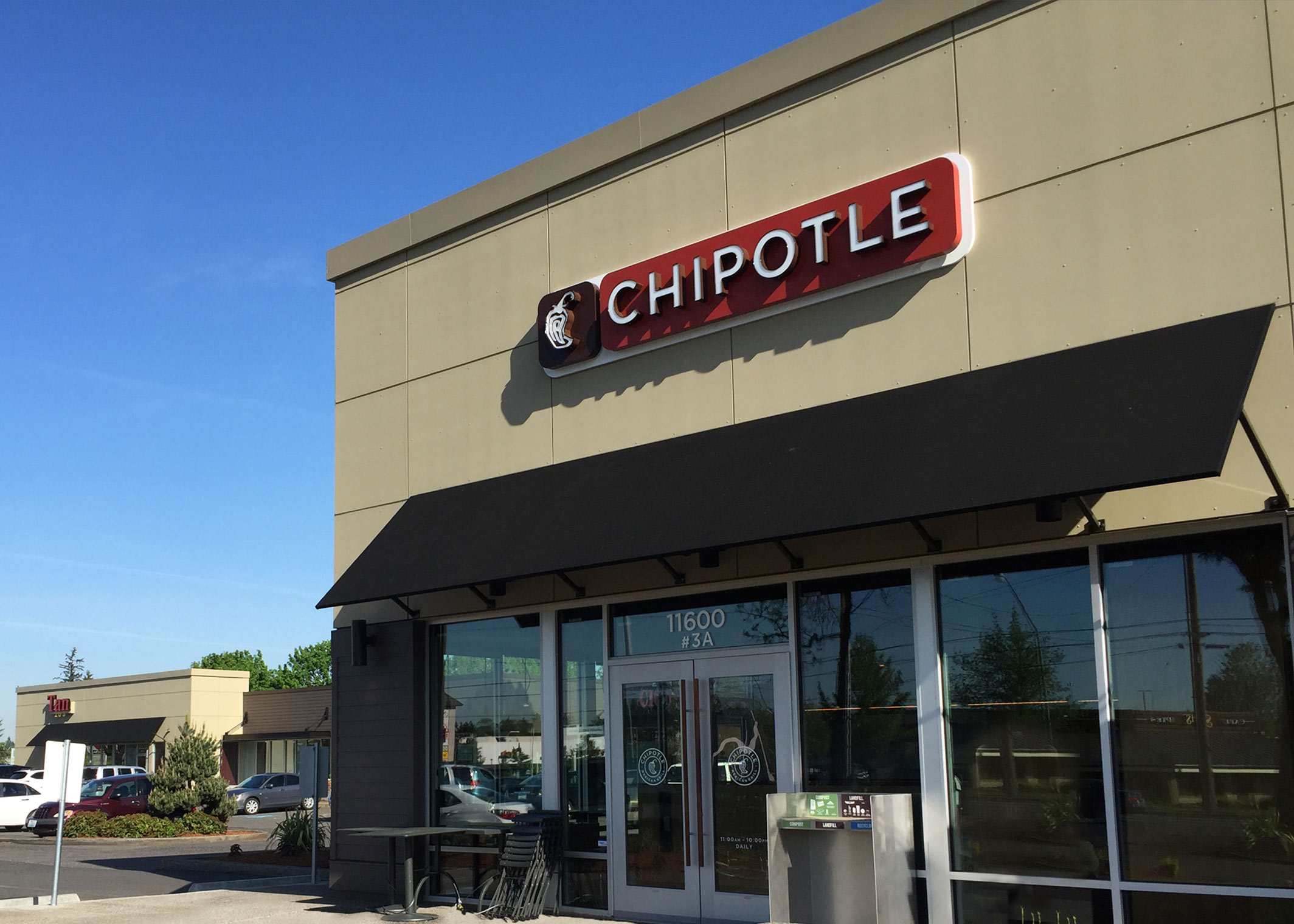 Chipotle store front