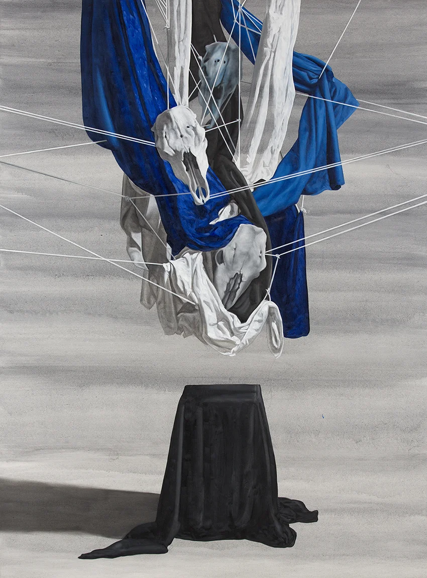 maelstrom 2014 oil on canvas 195 x 145 cm