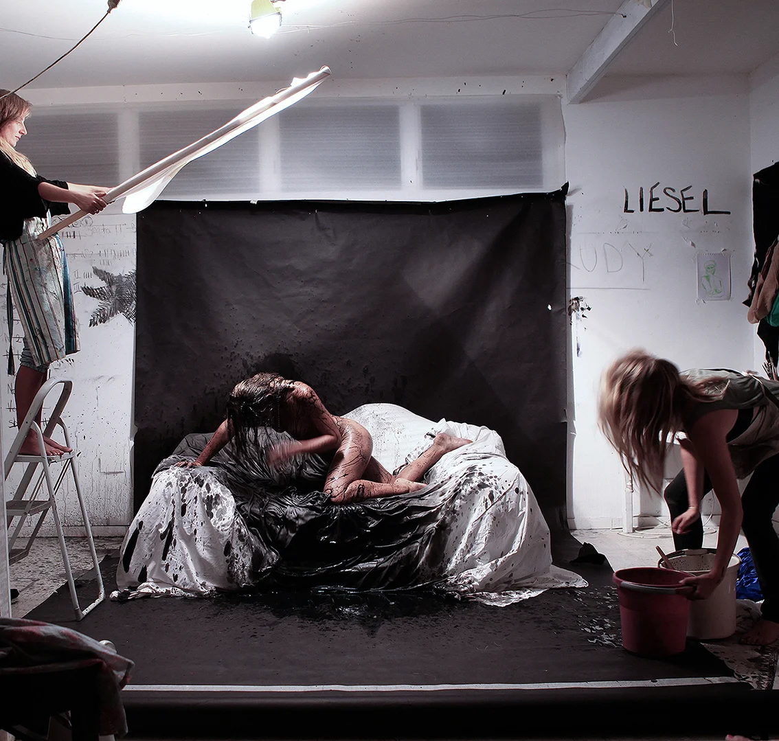 studio image: photo shoot for DELUGE