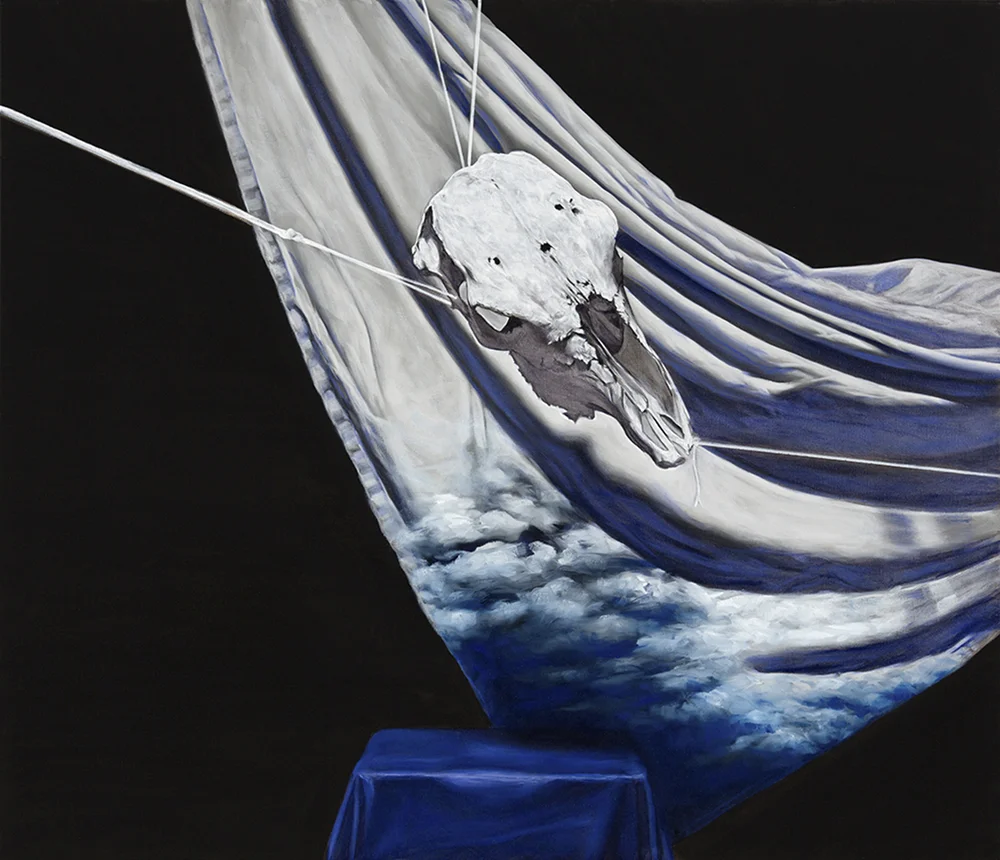vanitas 2014 oil on canvas 92 x 107 cm