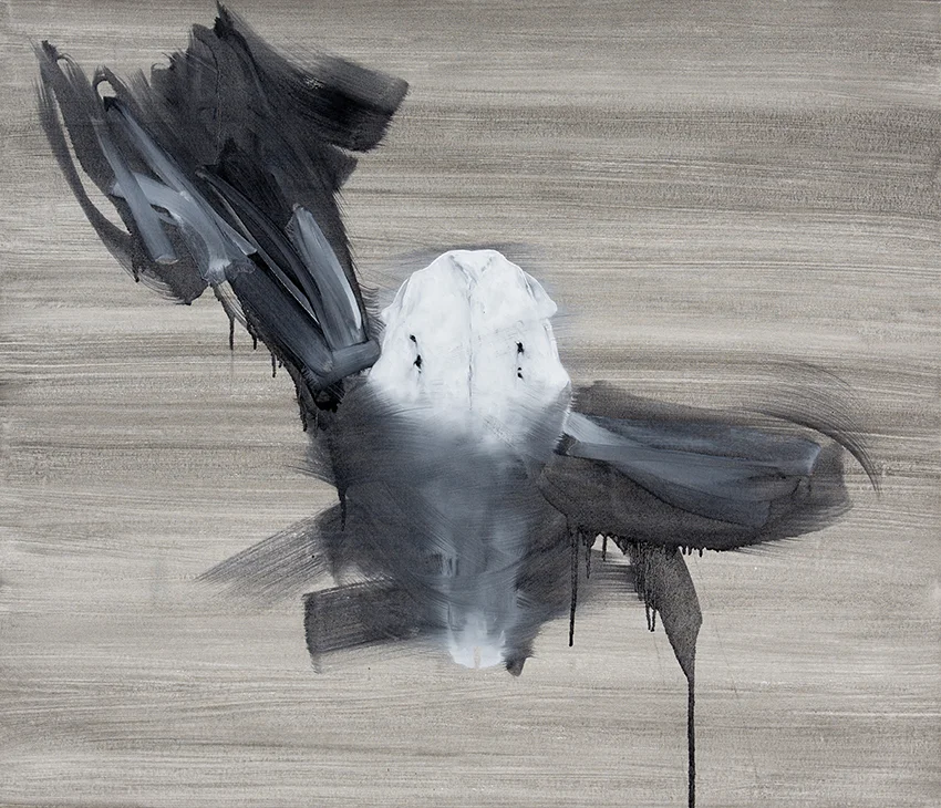 veil 2014 oil on canvas 92 x 107cm