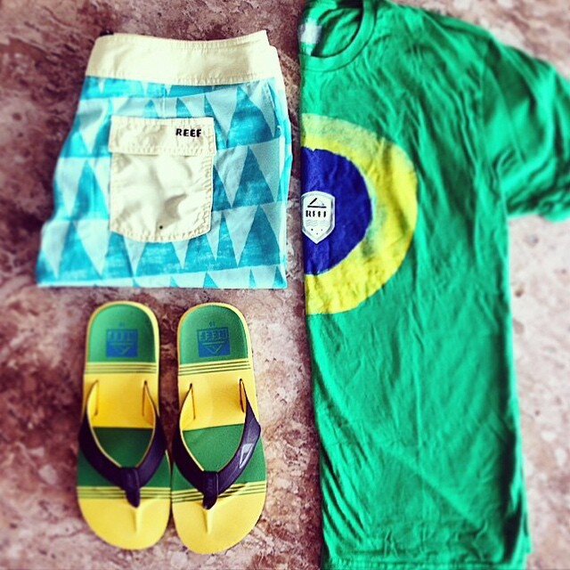 This summer @reef_usa hooked up the perfect gear to hit the beach in Rio and later we got to give these to some local kids in the favelas | #brazil #worldcup #travel #culture #companiesthatcare #charity #favela #projectfavela #philanthropy