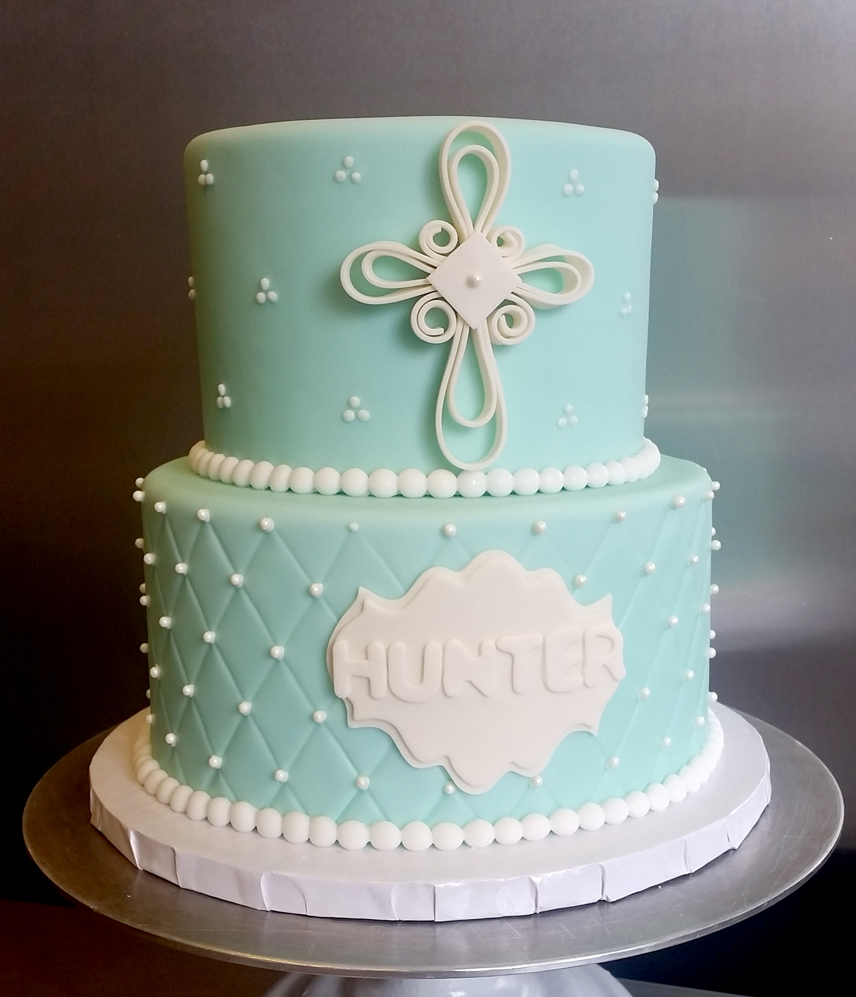 Blue tiered baptism cake.jpg