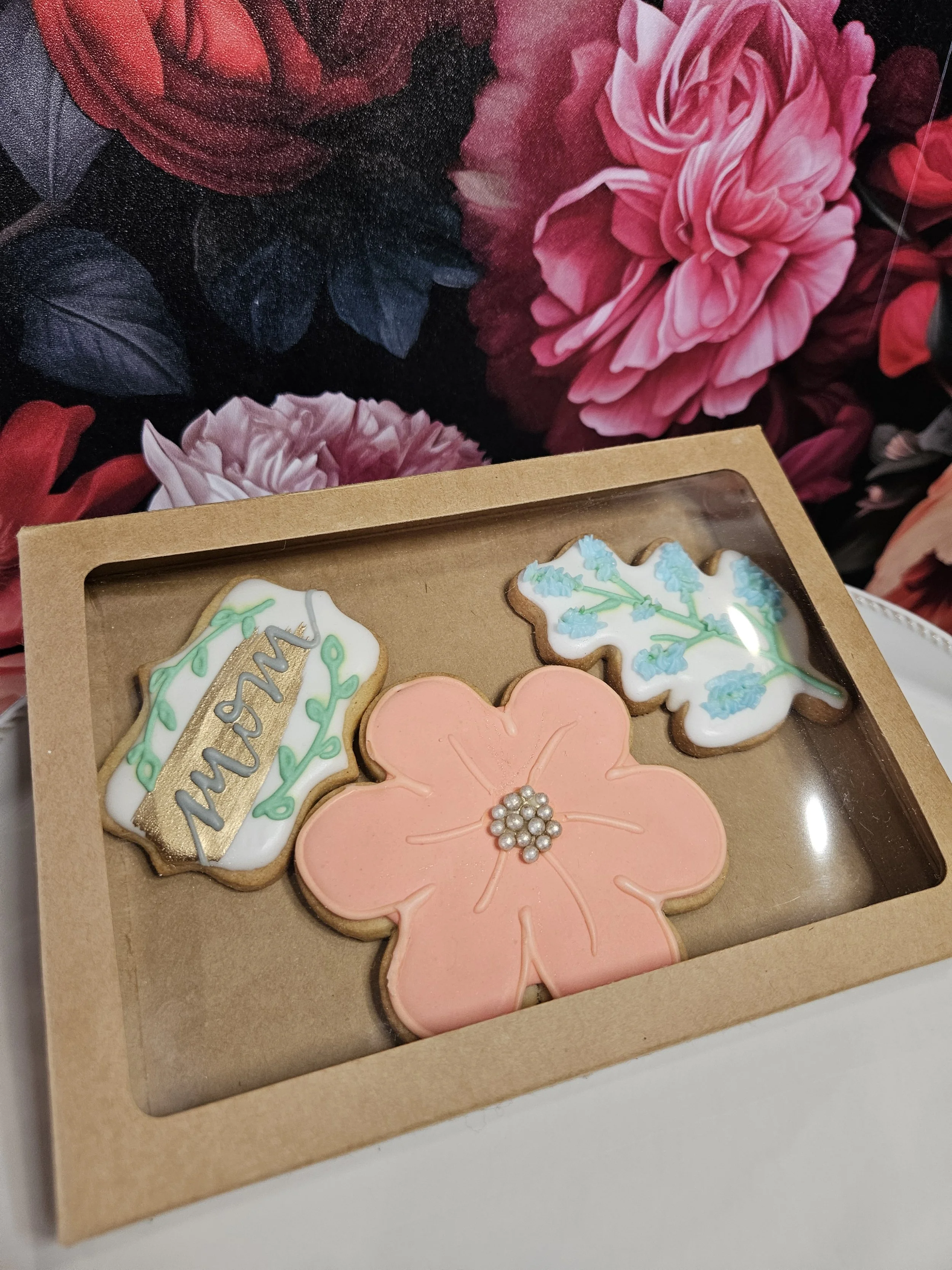 Royal Icing Cookie Box