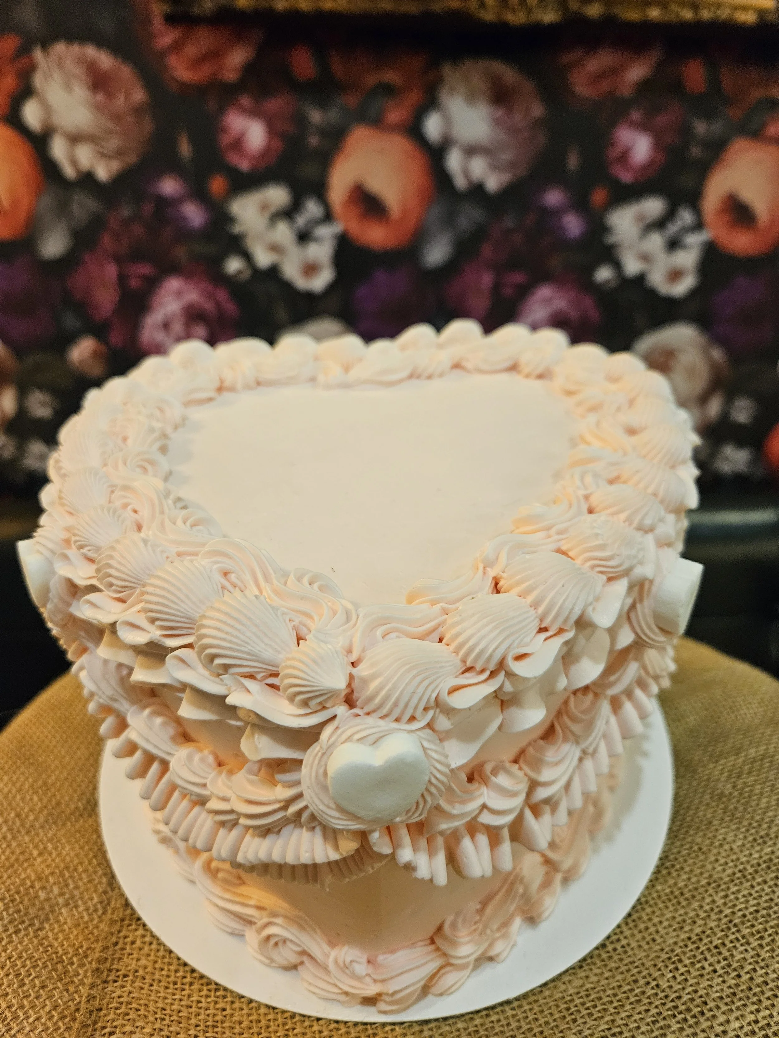 Heart Shaped Cake 6”