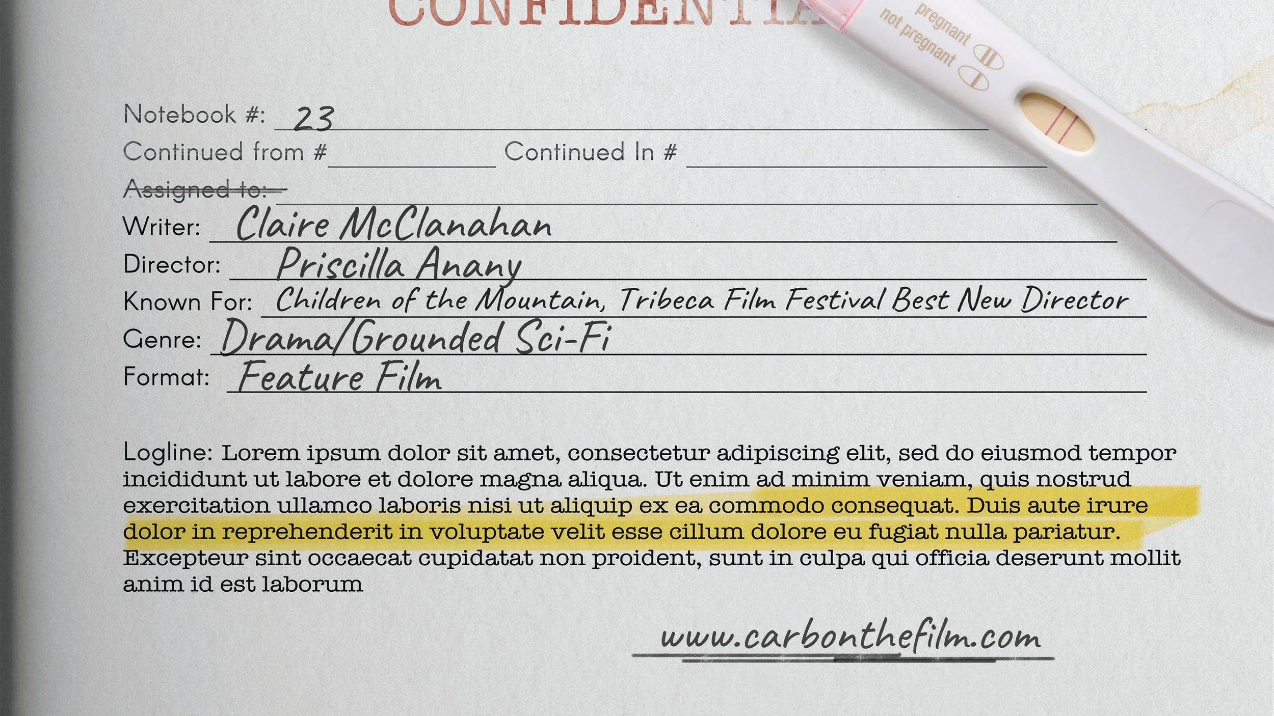 WidescreenCarbon_2_WriterDirGenreFormatLogline .jpg