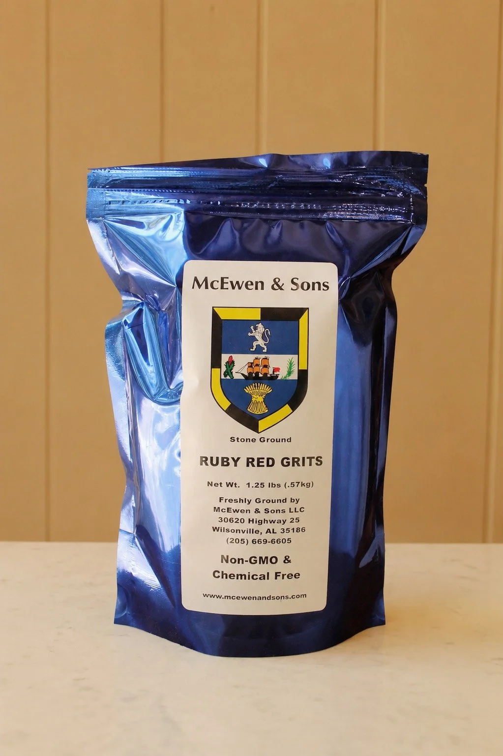 Stone Ground Ruby Red Grits