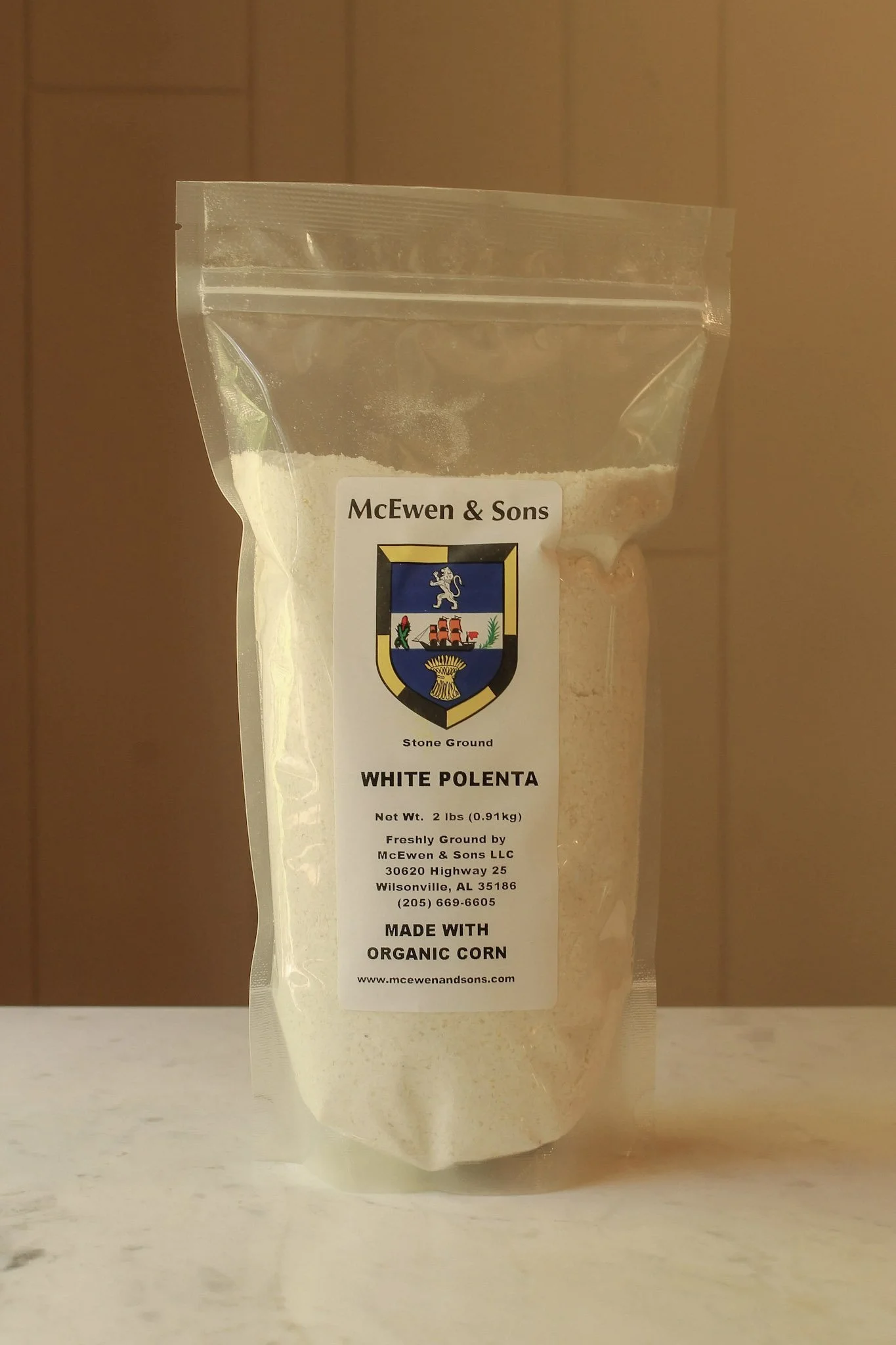 Stone Ground White Polenta