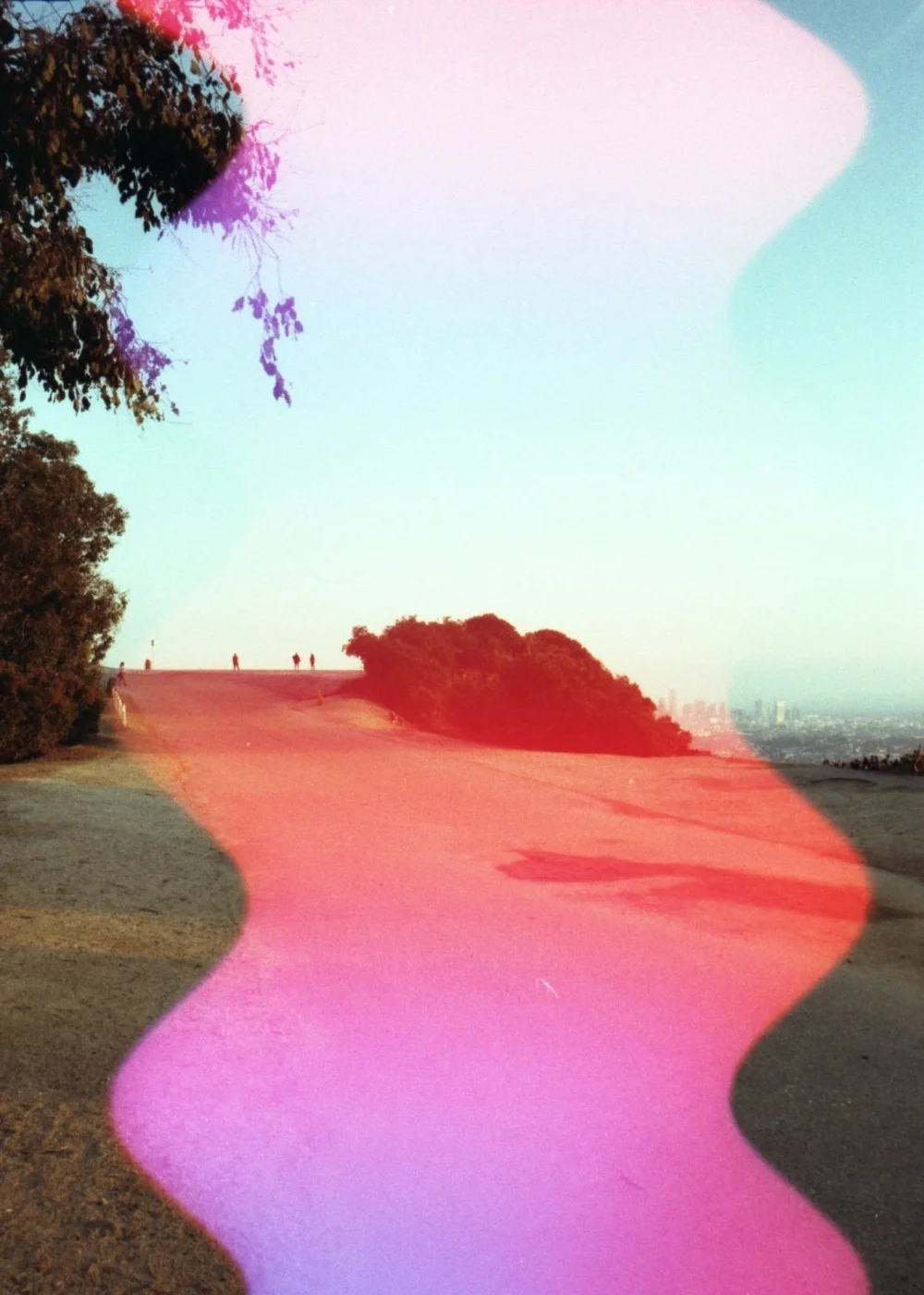 Pre exposed 35mm film example