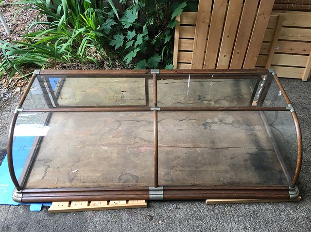 Are you or anyone you know opening a shop or needing a gorgeous antique display? We&rsquo;ve got one for sale! $400 for this diamond in the rough (some people might not even mind its roughness)! Spread the word please!