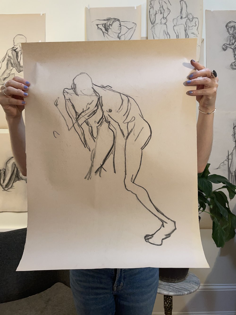 Figure Drawing — Original Artwork — PALOMA MAYORGA