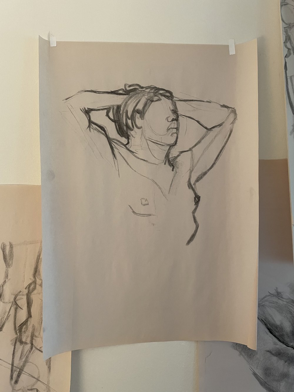 Figure Drawing — Original Artwork — PALOMA MAYORGA