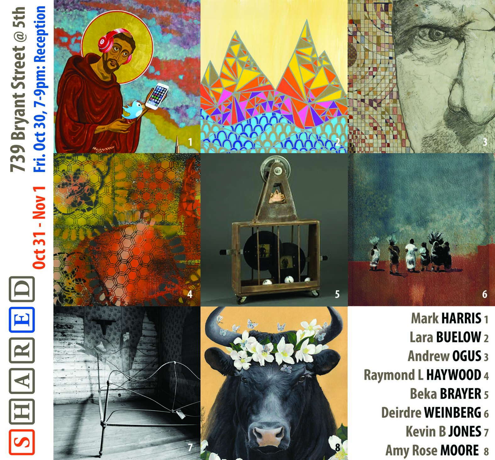 San Francisco Open Studios: Shared-SF Oct 30-Nov 1