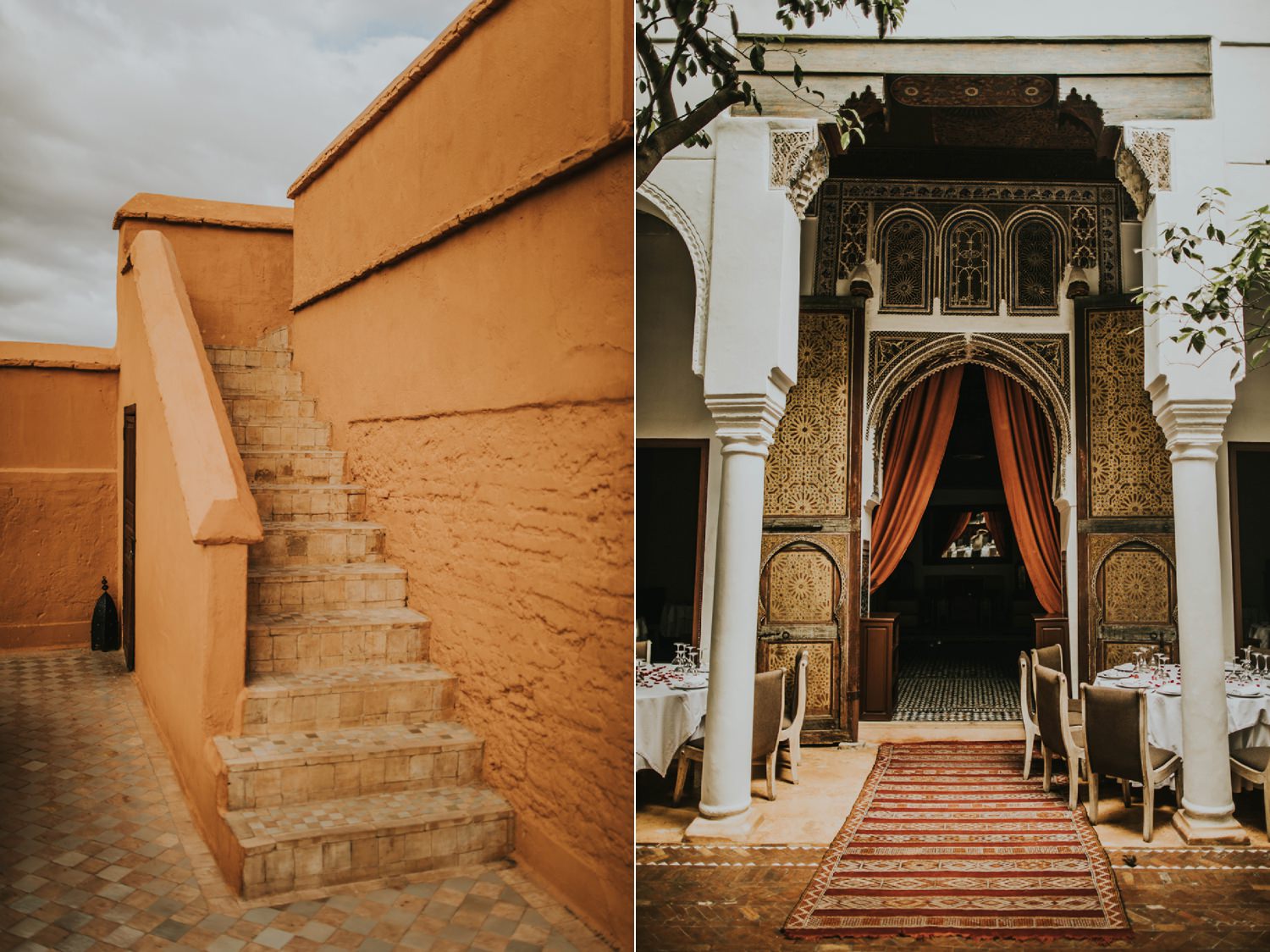 morocco marrakesh medina wedding restaurant 