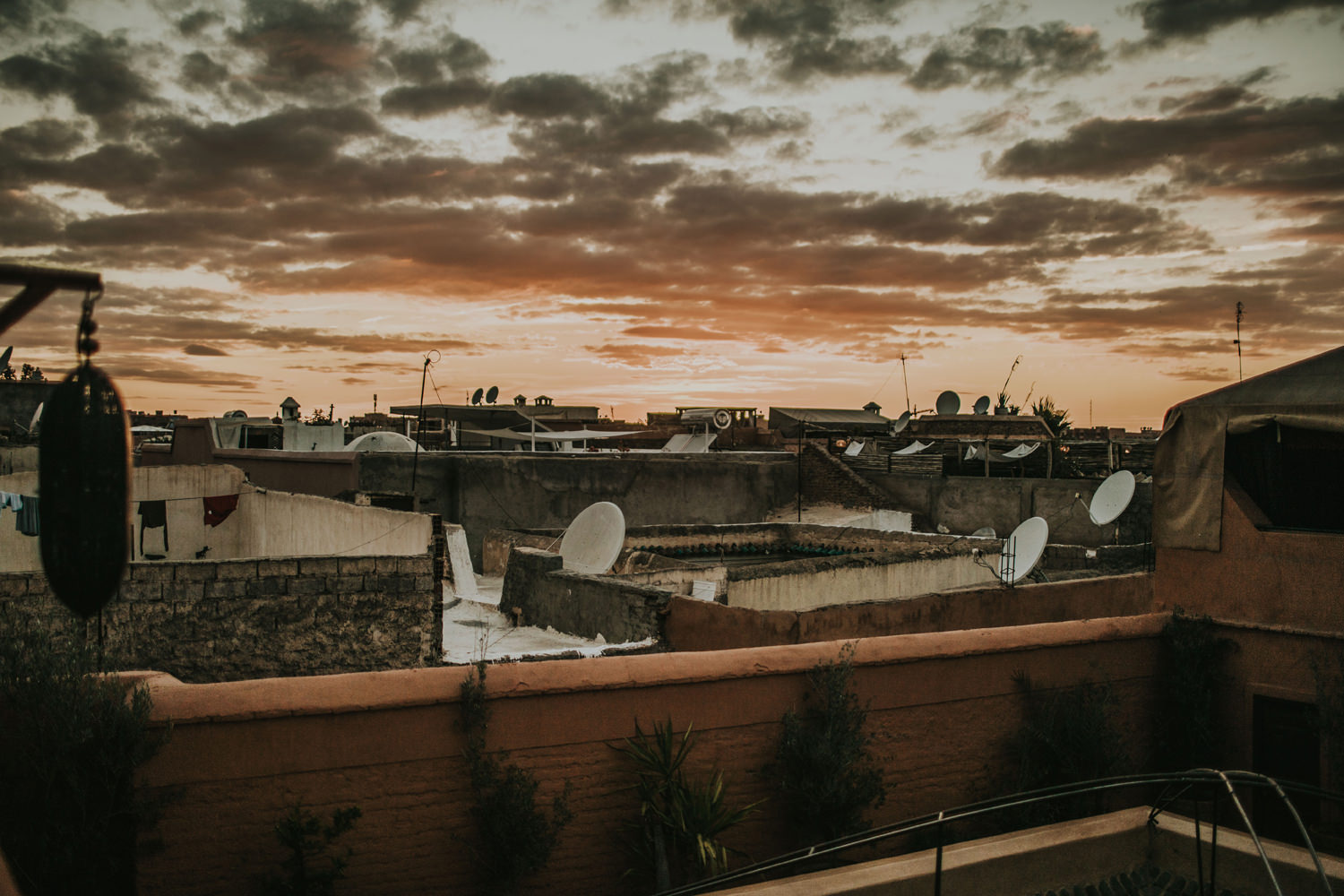 morocco sunset