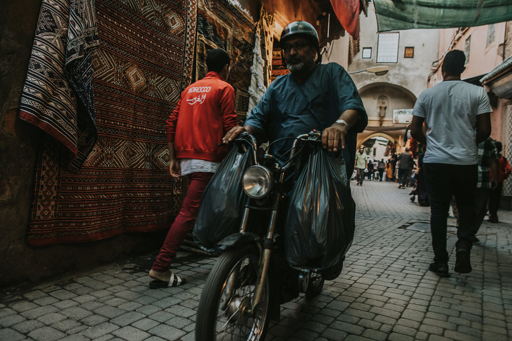 morocco streets