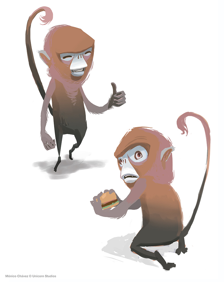 Feature animation character design Digital