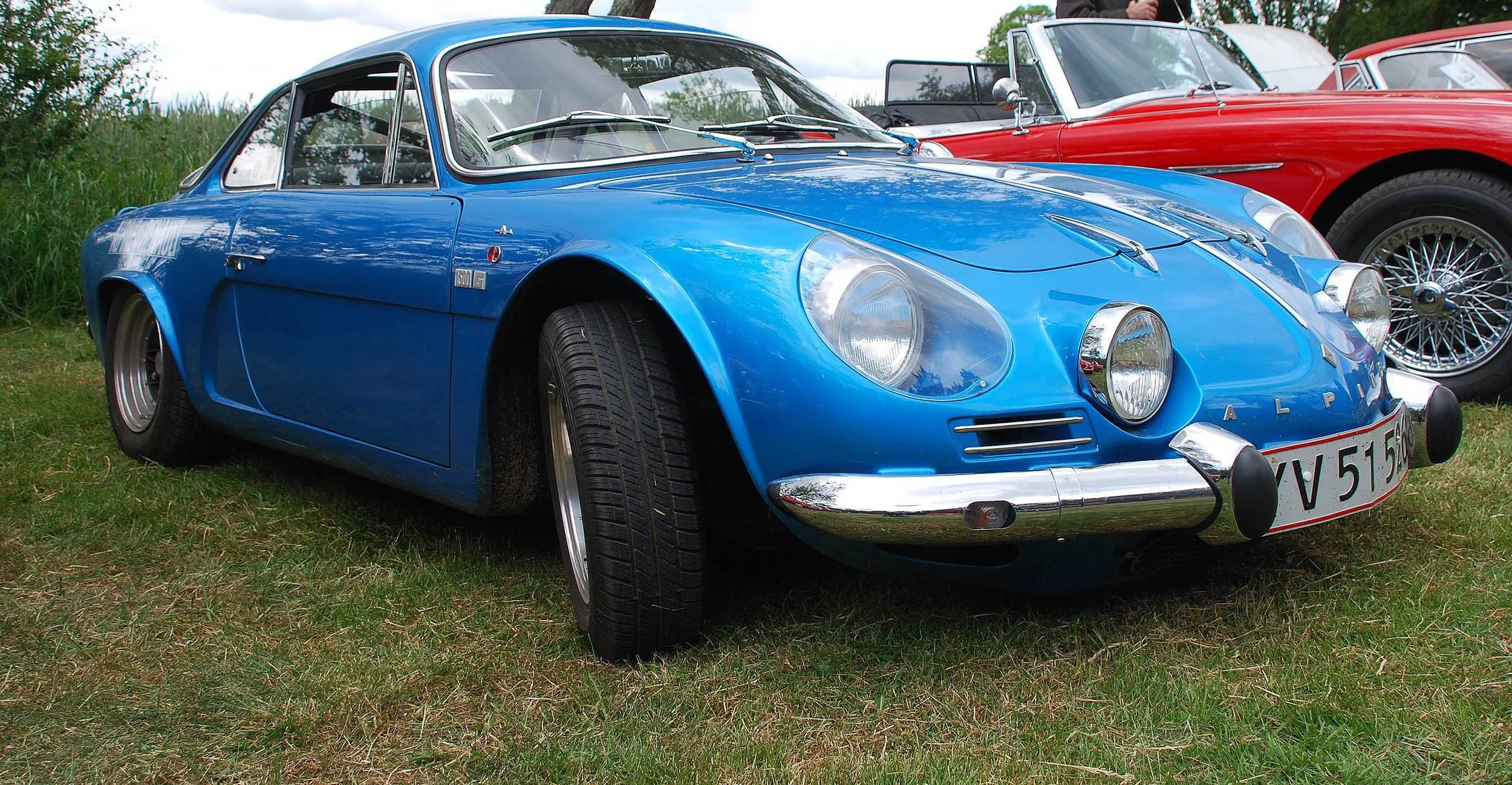 Klubmedlem Steen Tygesens Alpine A110.