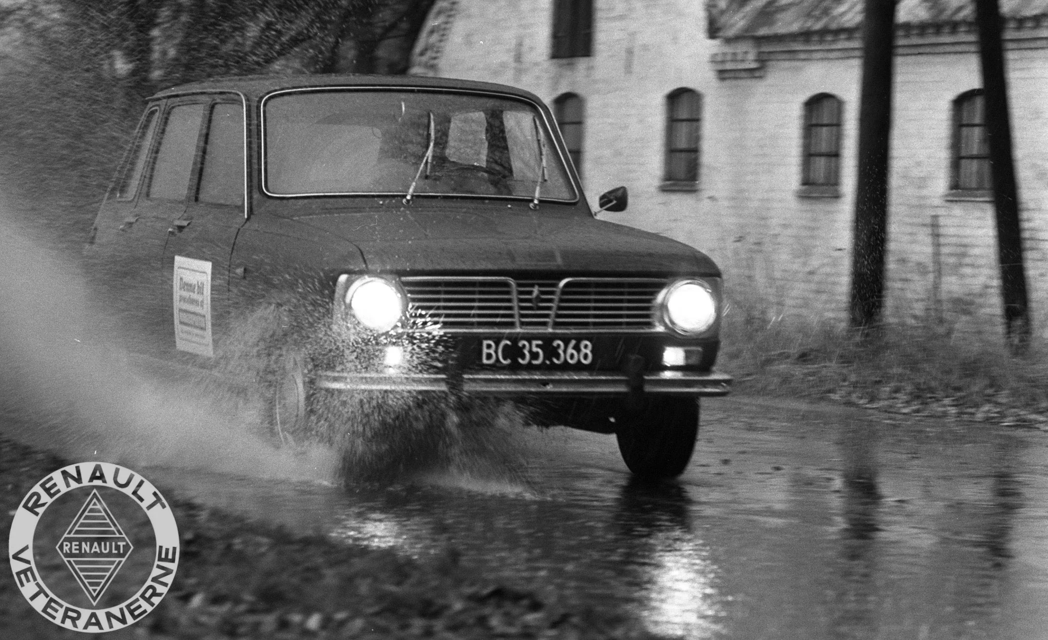 Prøvekørsel af en Renault 6L i 1969.