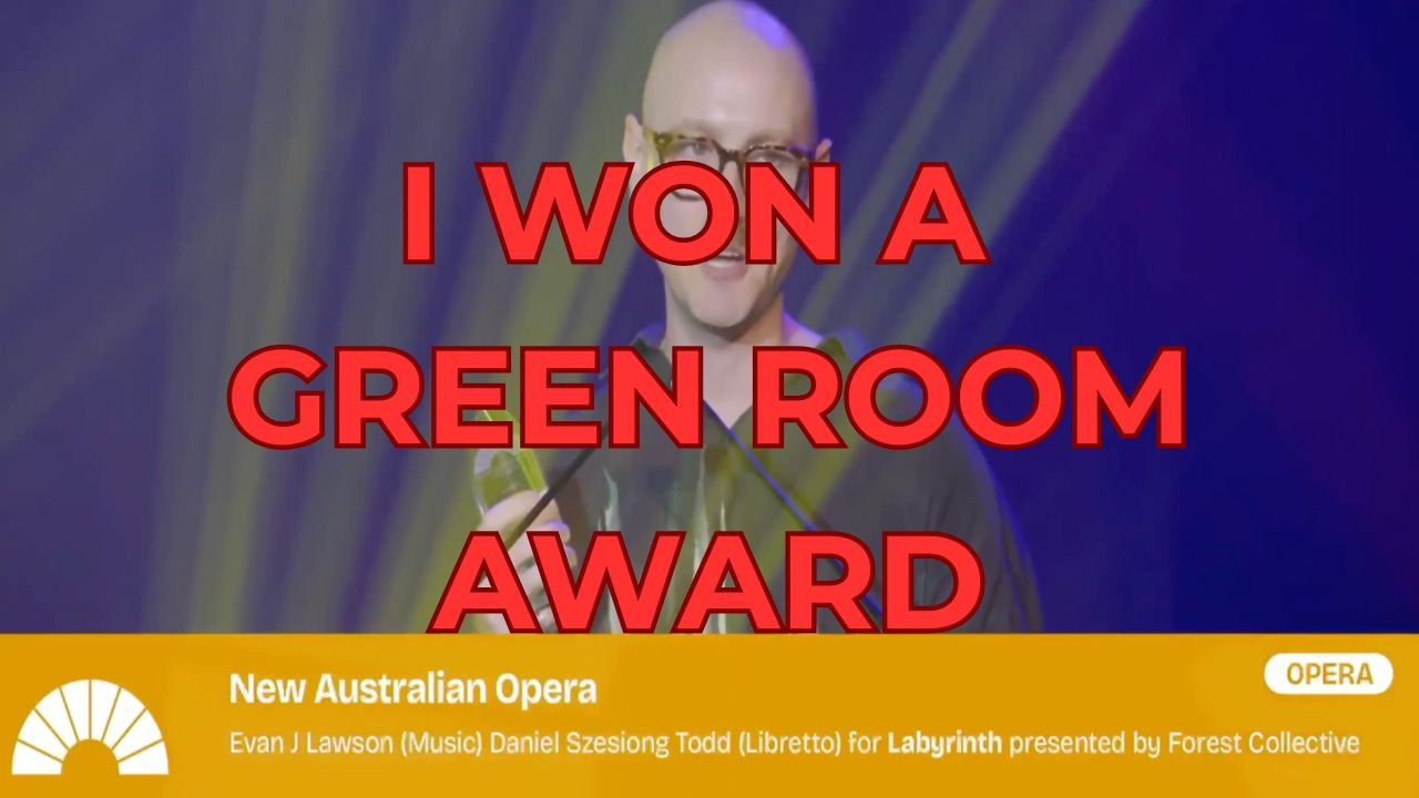 I won a Green Room Award!