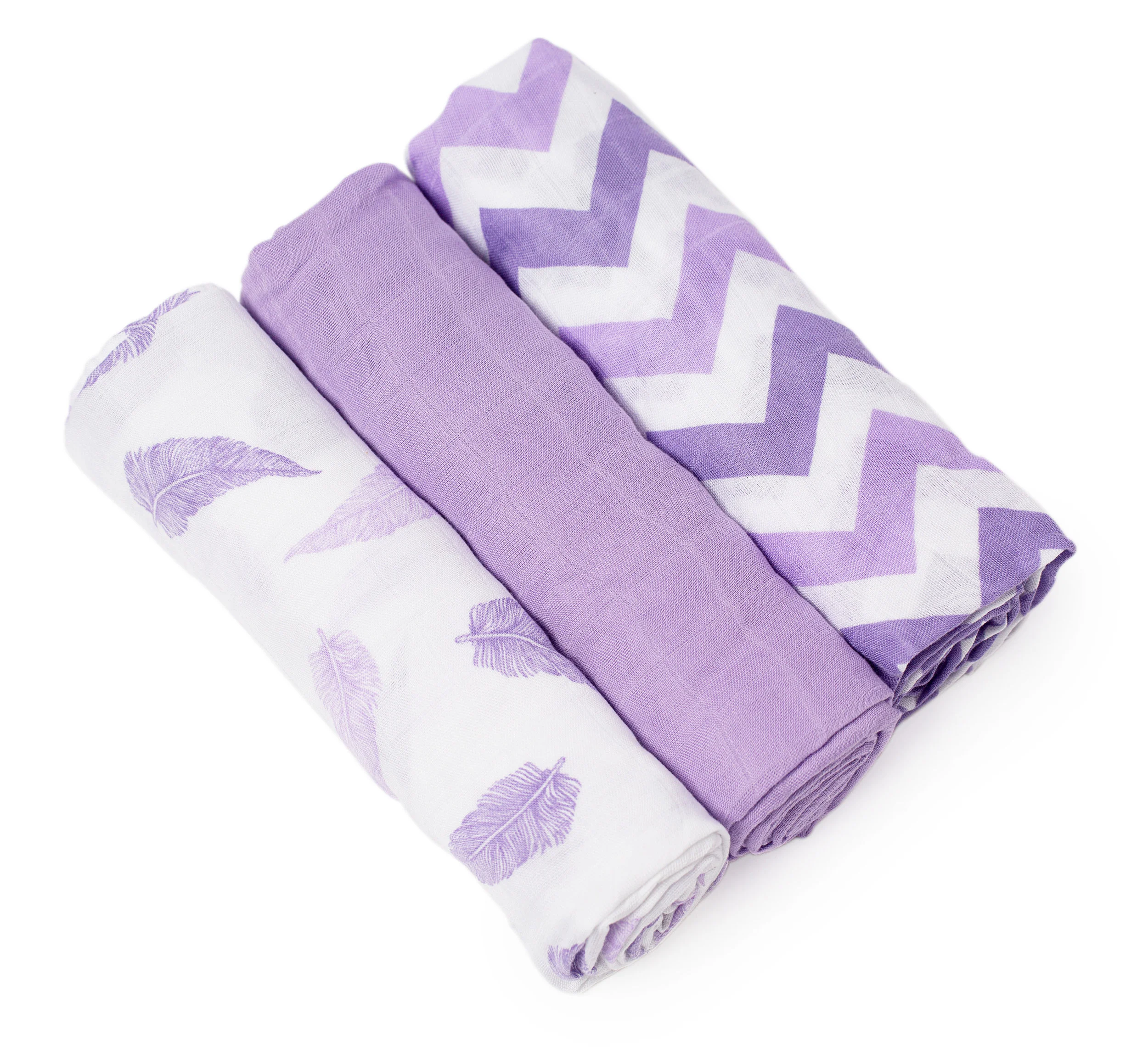 purple muslin swaddle blankets