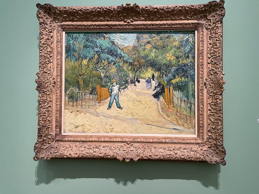 Entrance to the Public Garden in Arles - 1888