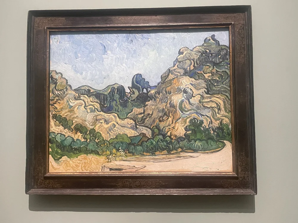 Mountains at Saint-Rémy - 1889