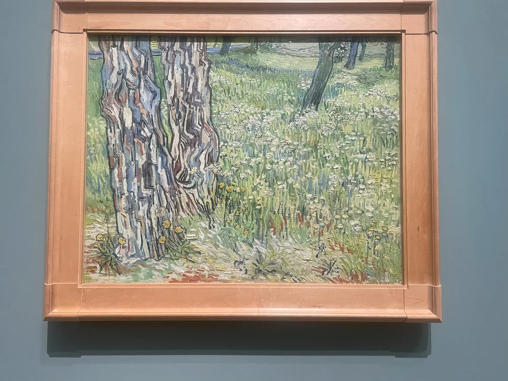 Tree Trunks in the Grass - 1890