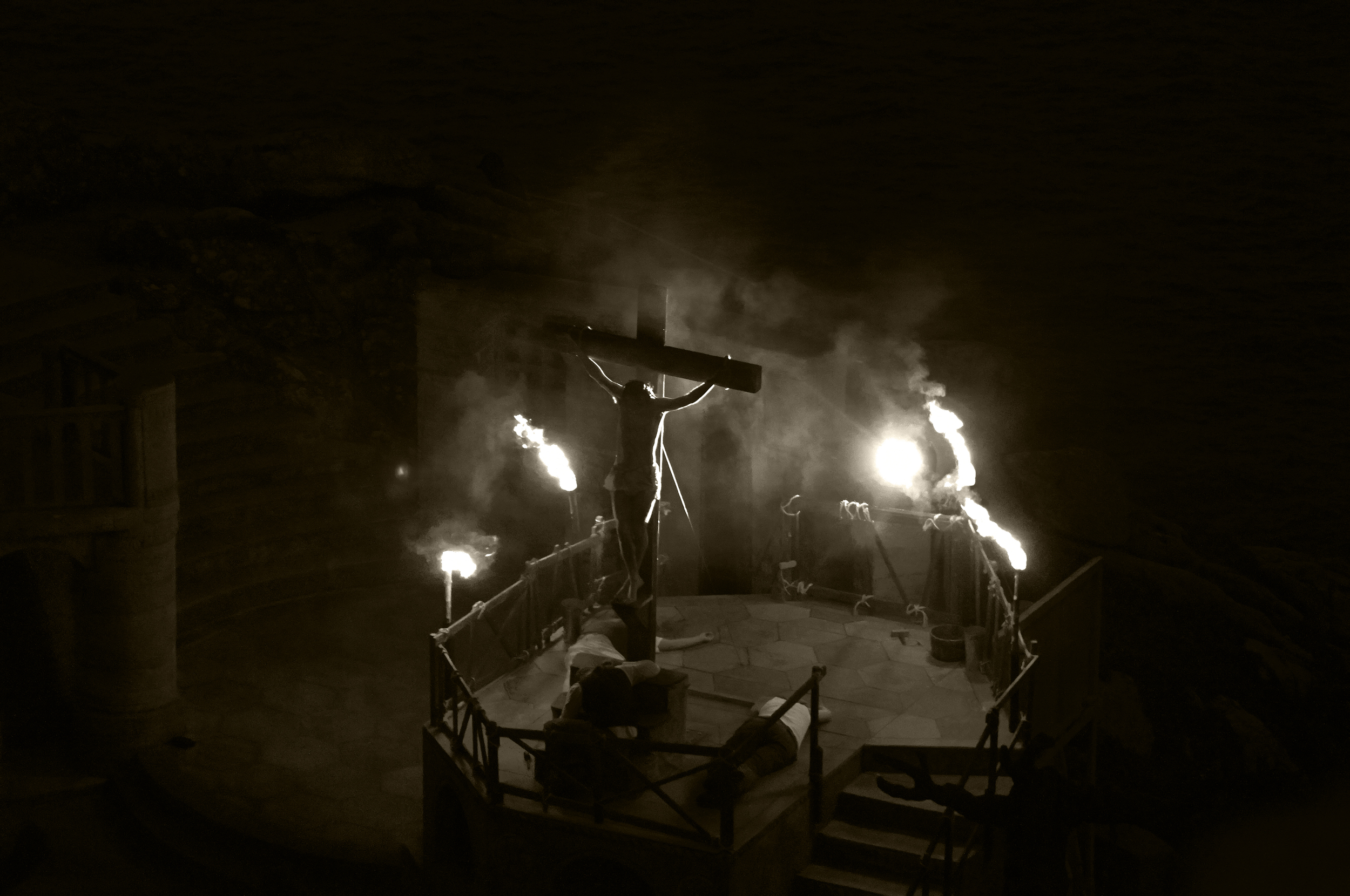 Jesus Christ Superstar. Minnack Theatre, Cornwall