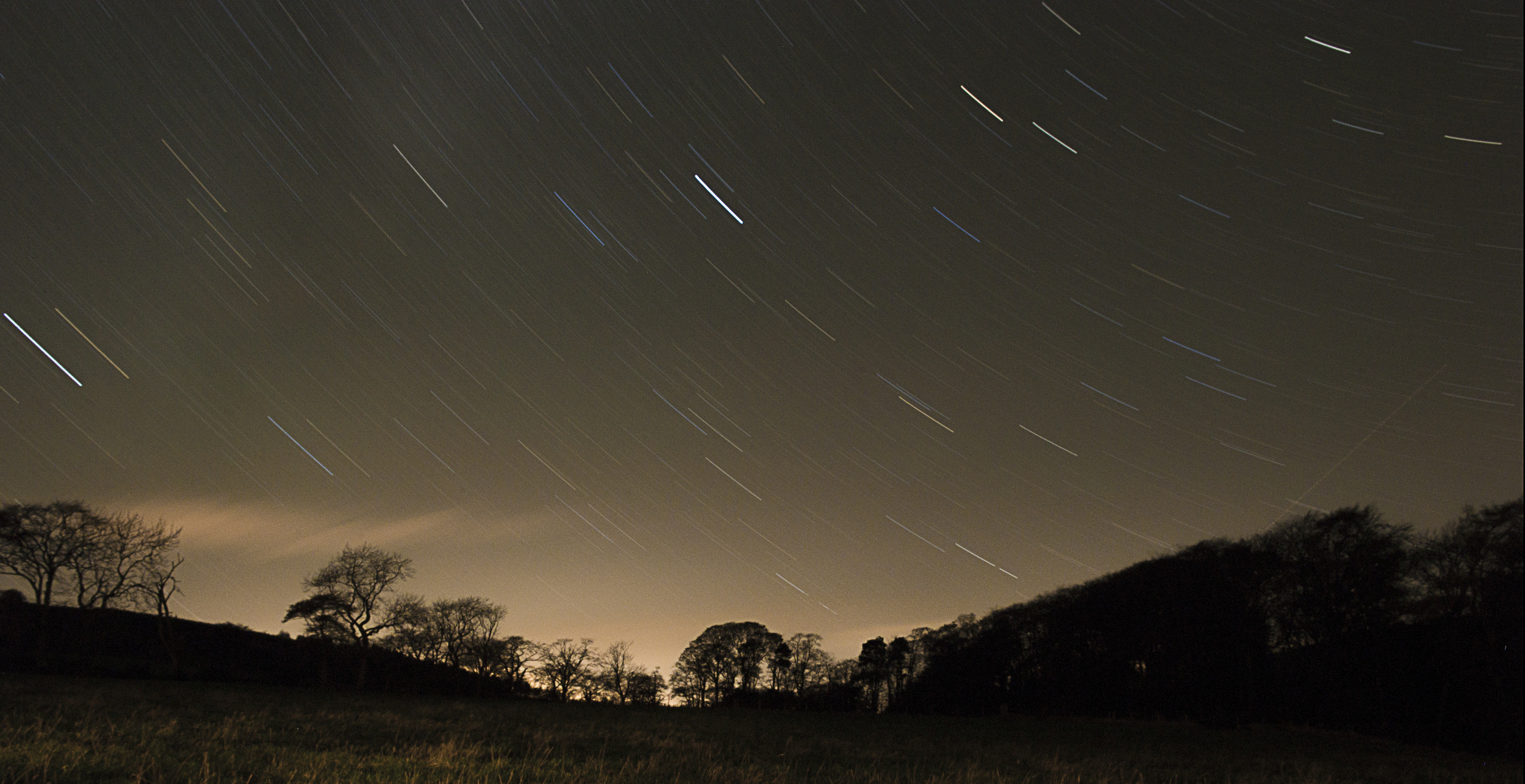 Night Sky. Duns, Scottish Borders