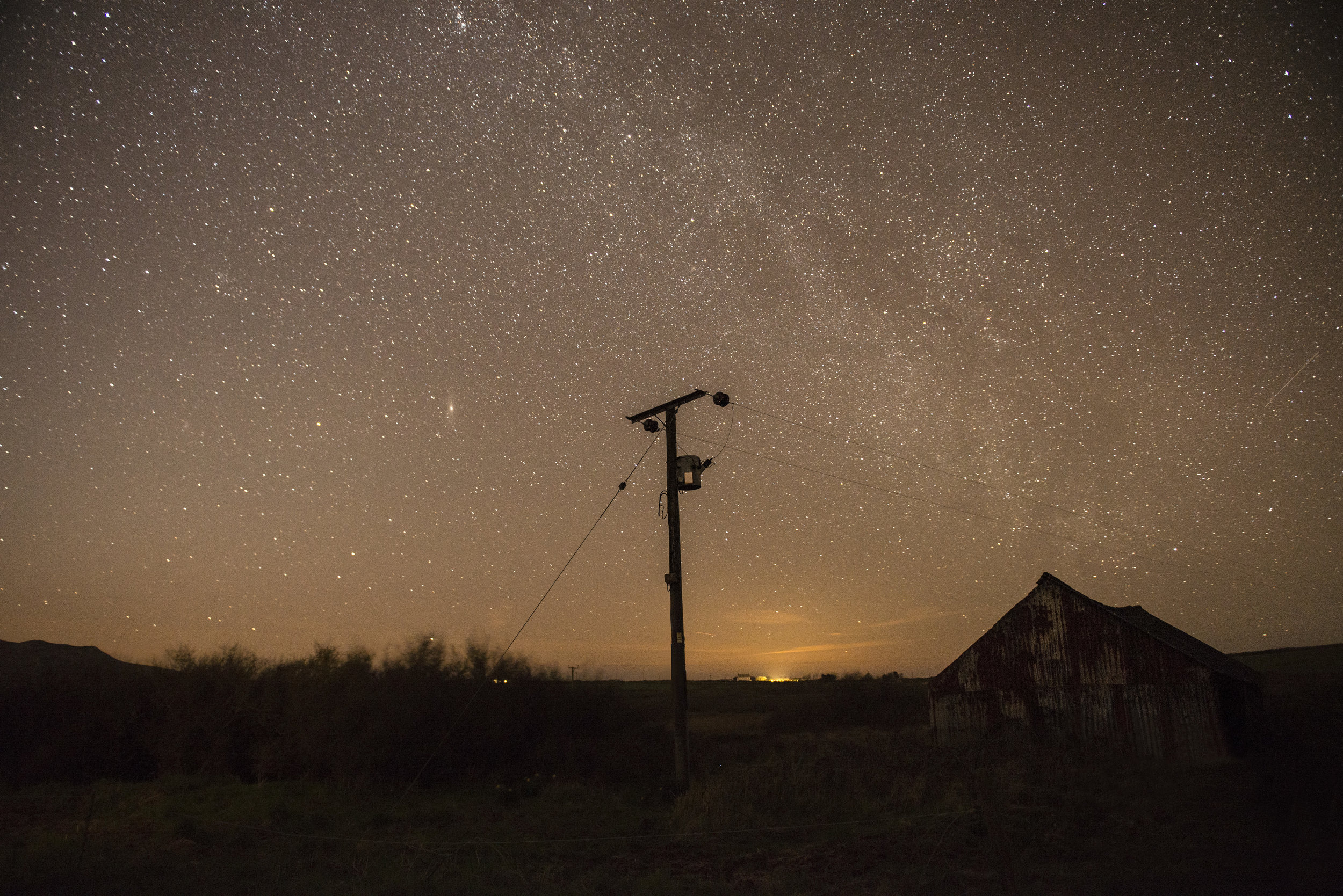 Night Skies. Tretio, Pembrokeshire