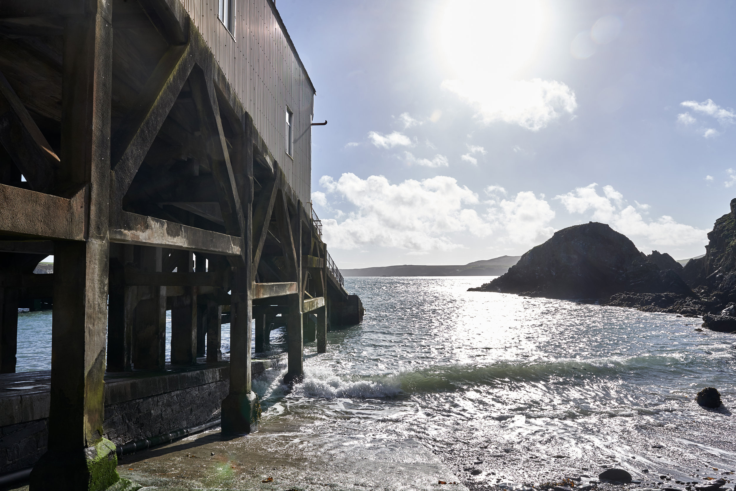 Lifeboat Station. St Justinian's, Pembrokeshire