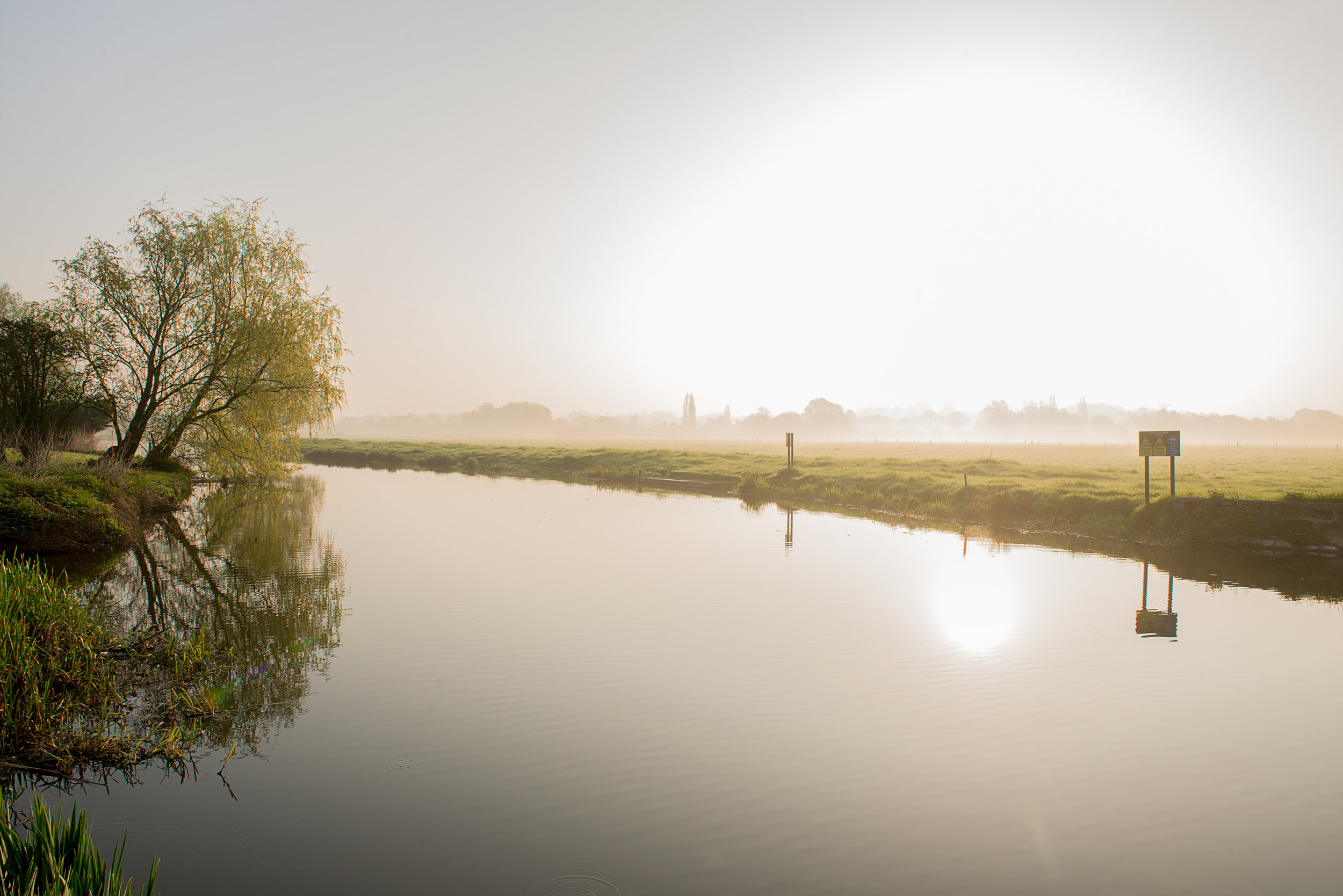 River Stour. Bures, Essex