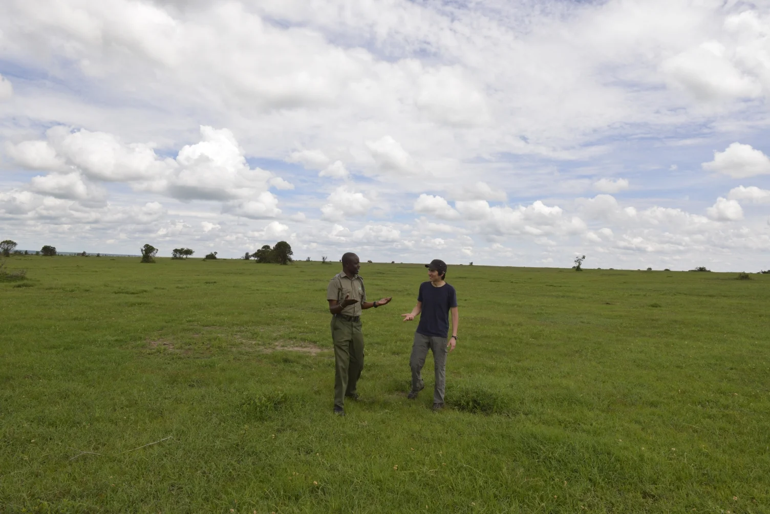 Out with the rhino patrol team, getting their perspective of life and work at Ol Pejeta