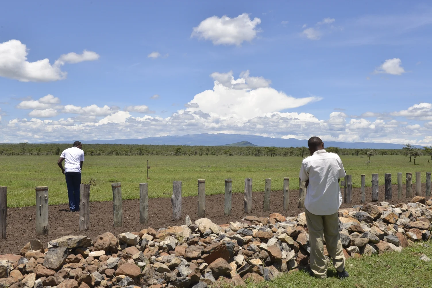 Visiting the wildlife corridors and structures that keep the rhinos safe within Ol Pejeta;