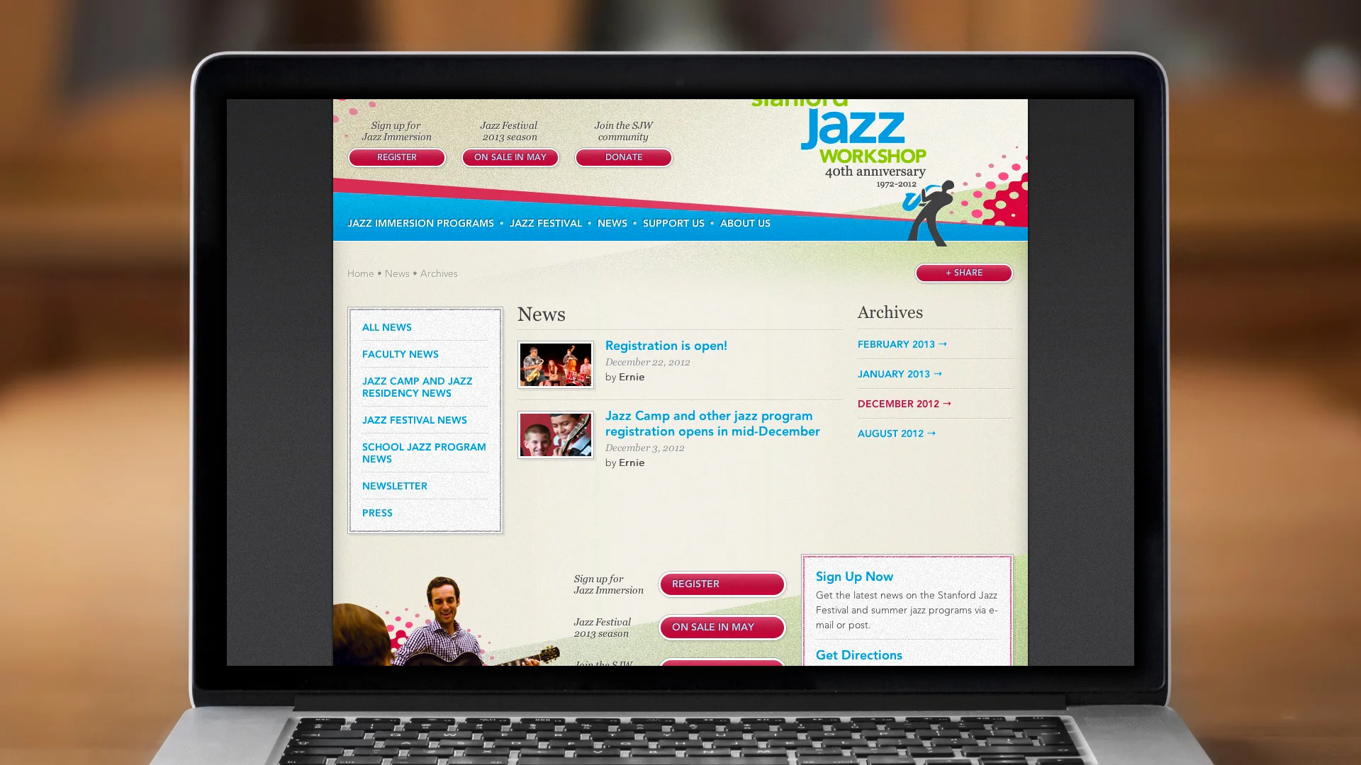 Web – Workshop – News