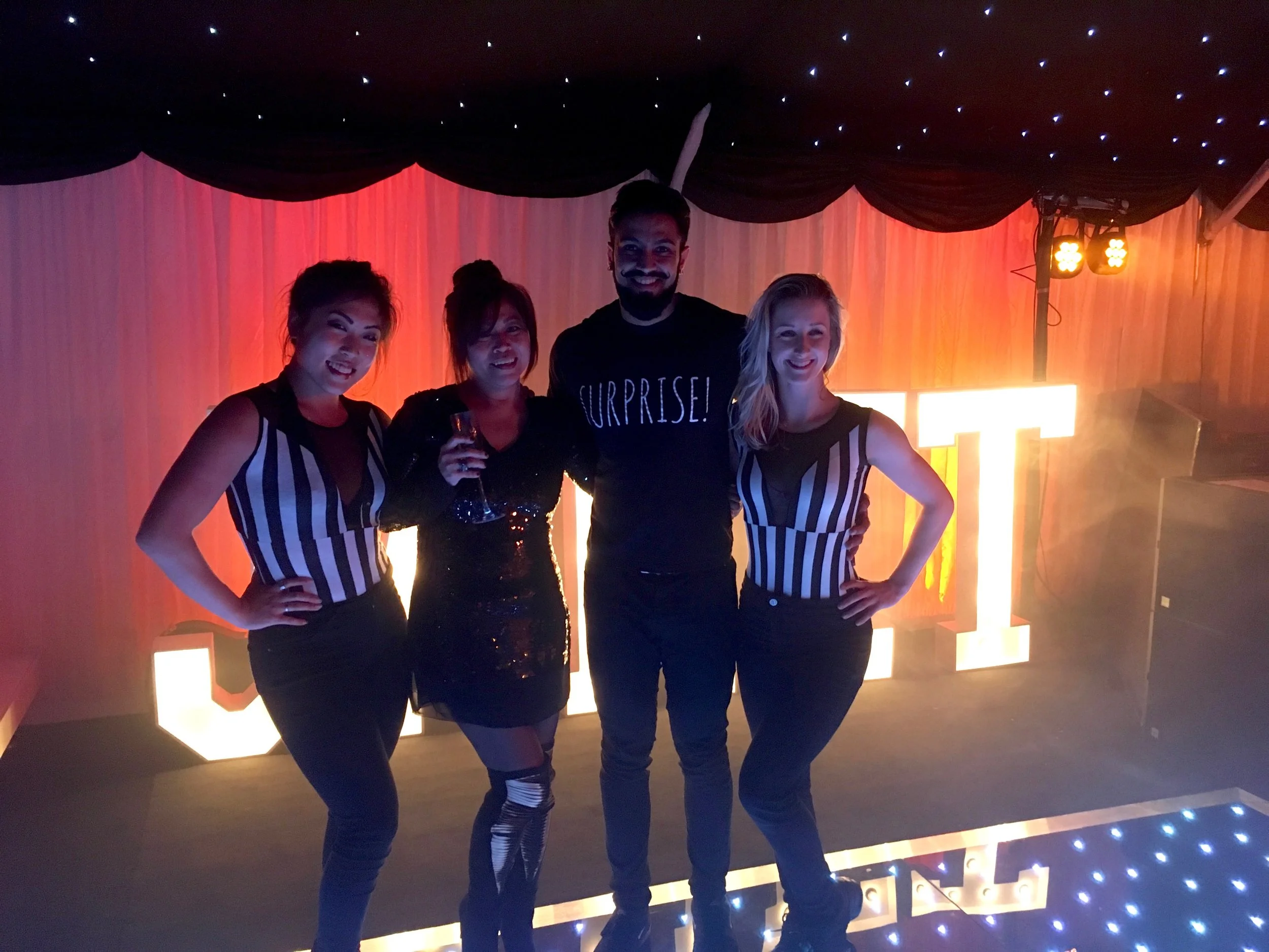 A small surprise for a 50th birthday!