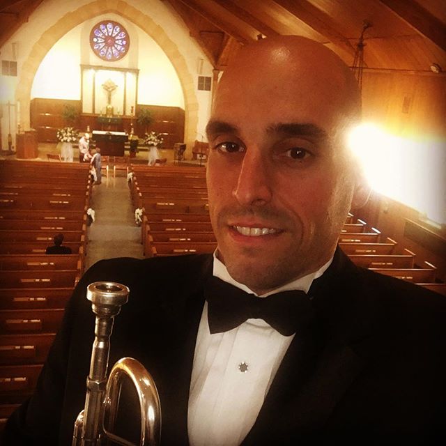 Had a great time playing a wedding at Corpus Christie Hasbrouck Heights today. #njwedding #weddingmusic #weddingmusician #trumpet #corpuschristi #njmusicians