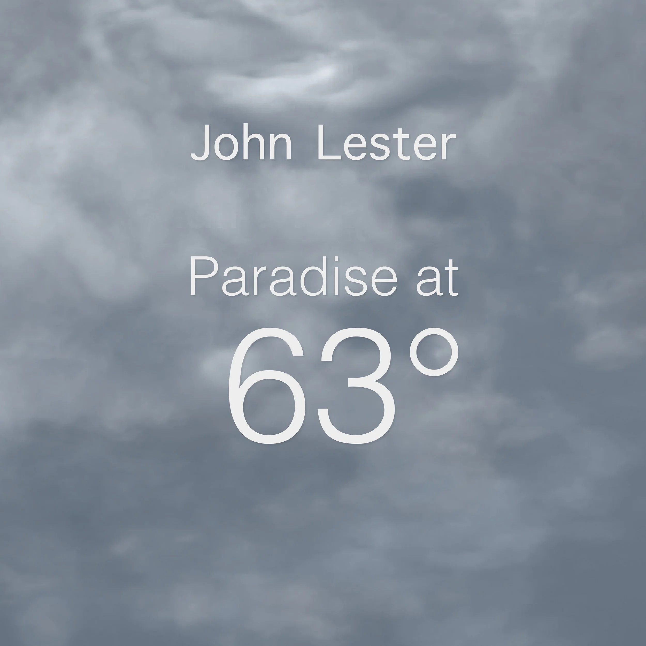 NEW SINGLE "PARADISE AT 63 DEGREES" DROPS ON APRIL 2ND!