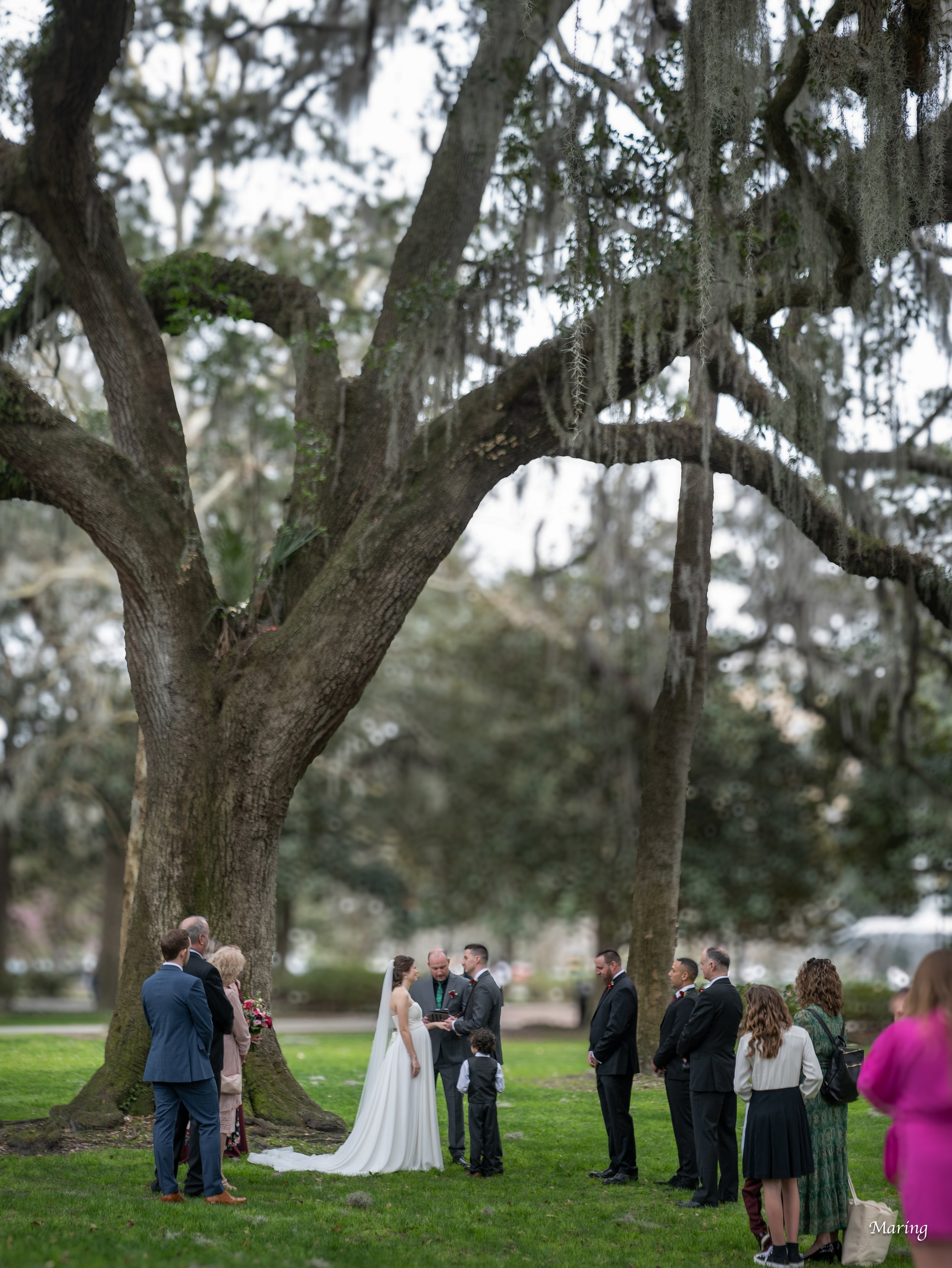 Elopement Photographer Forsyth Park