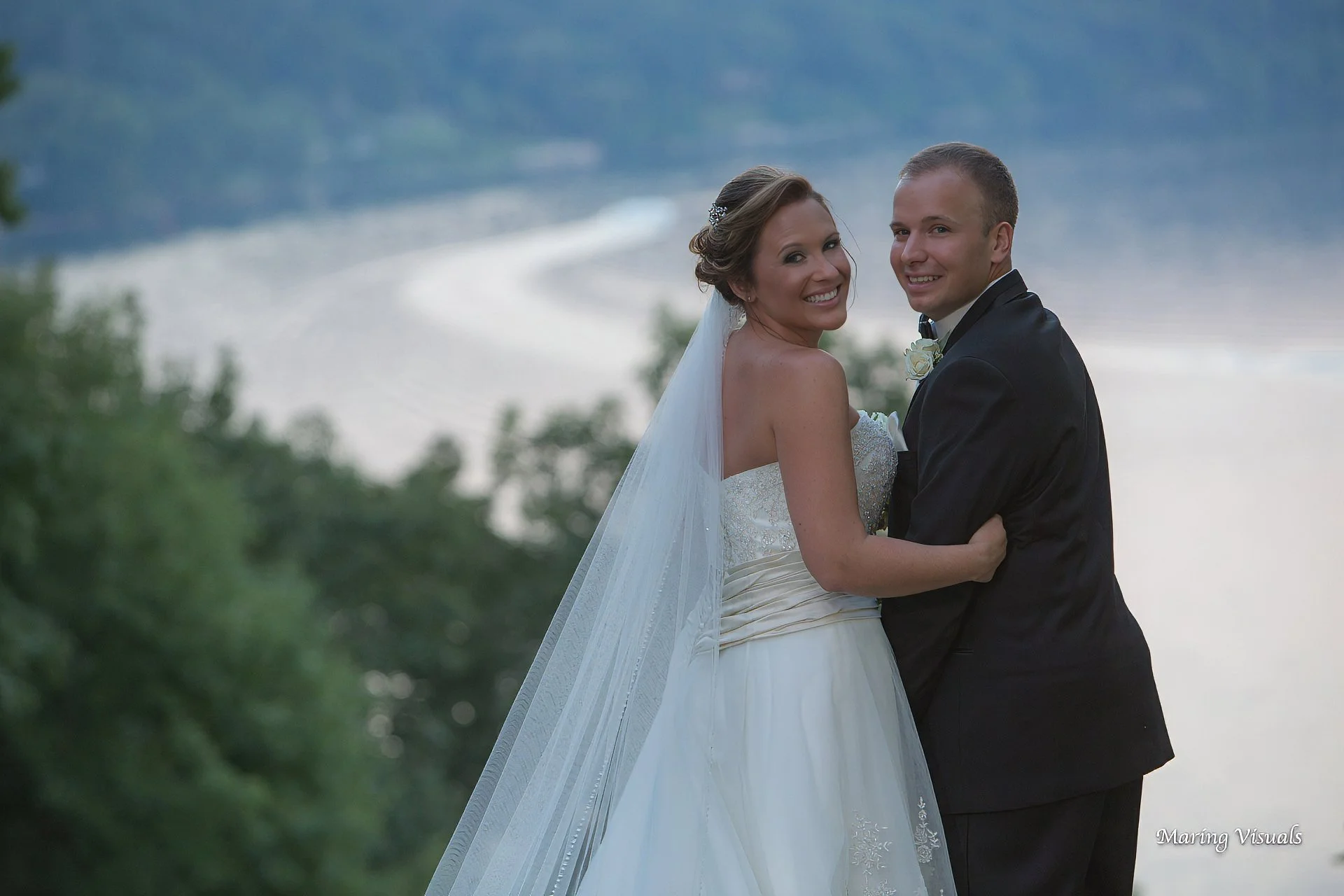 Connecticut River views from Saint Clements Castle