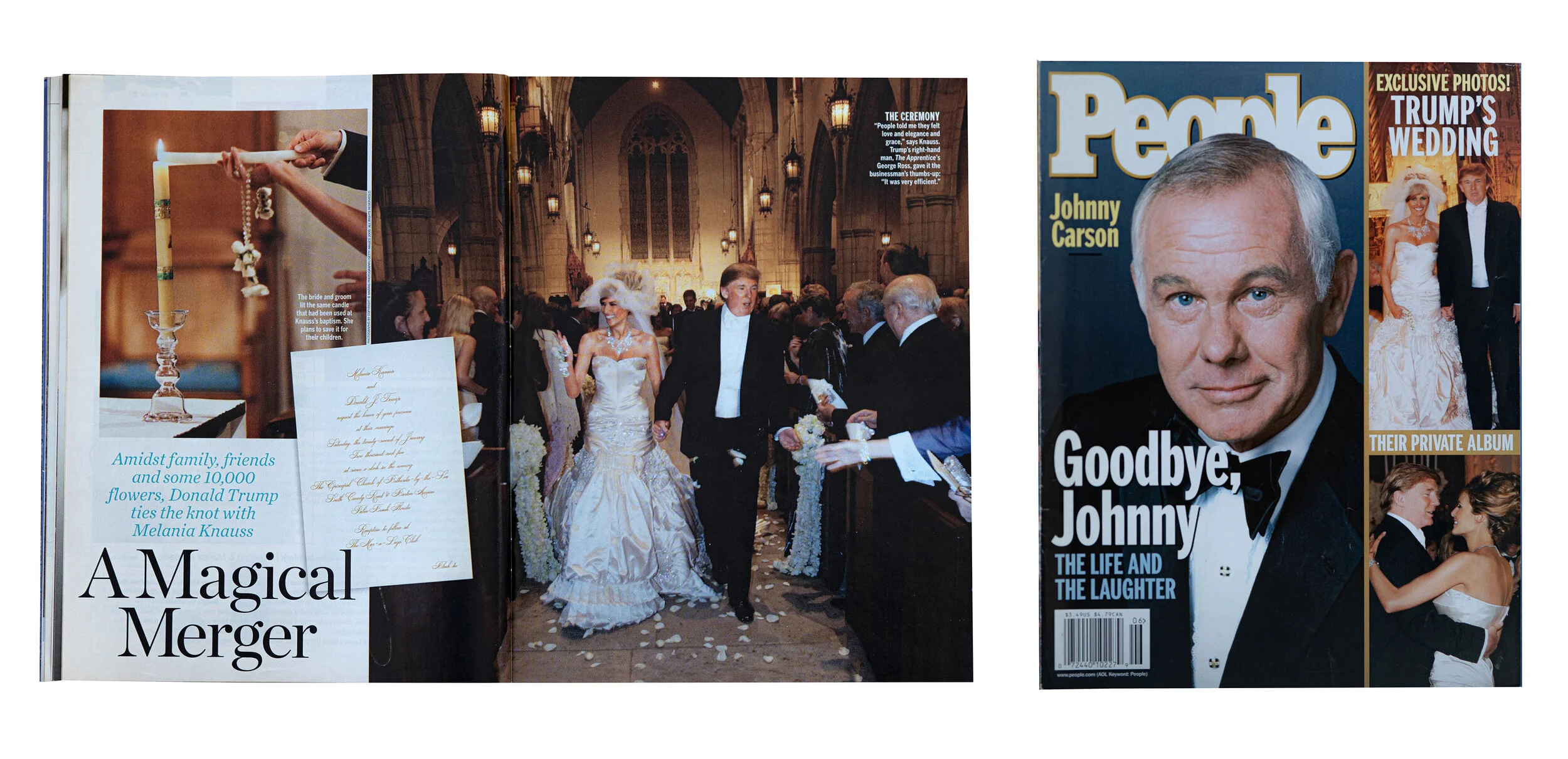 Donald Trump Wedding to Melania