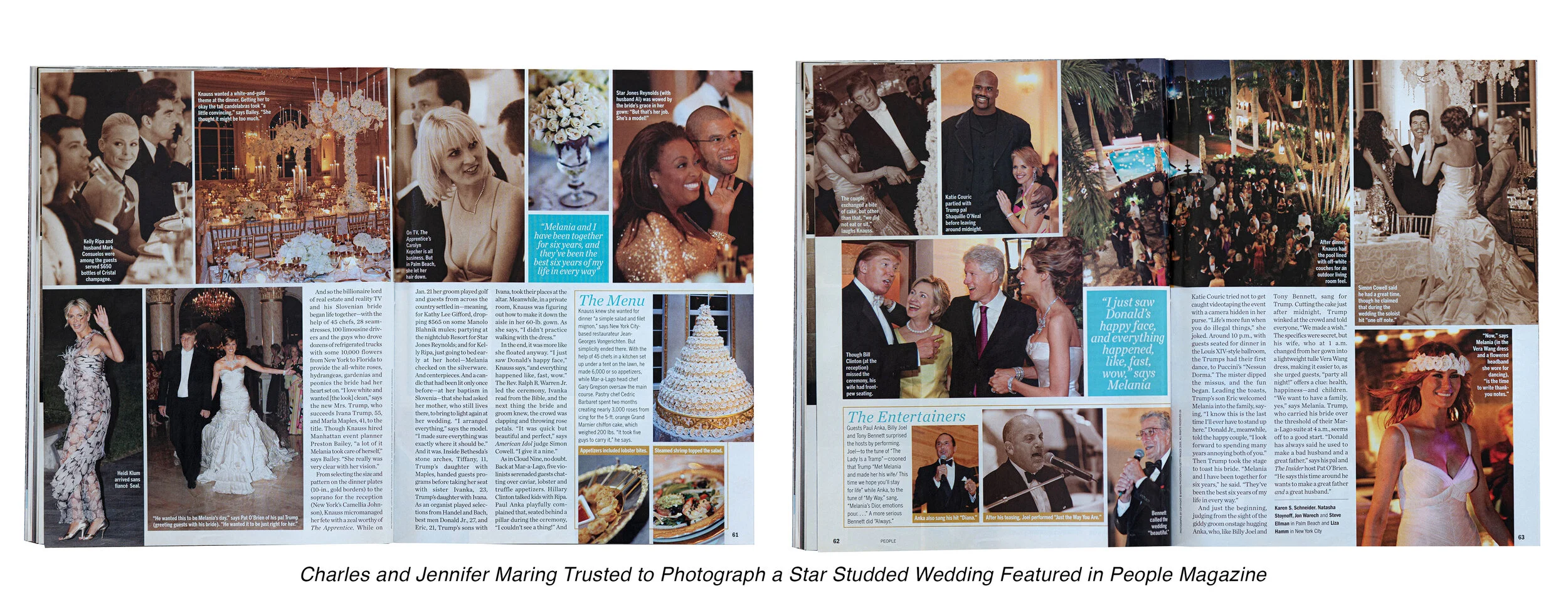 Donald Trump Wedding to Melania