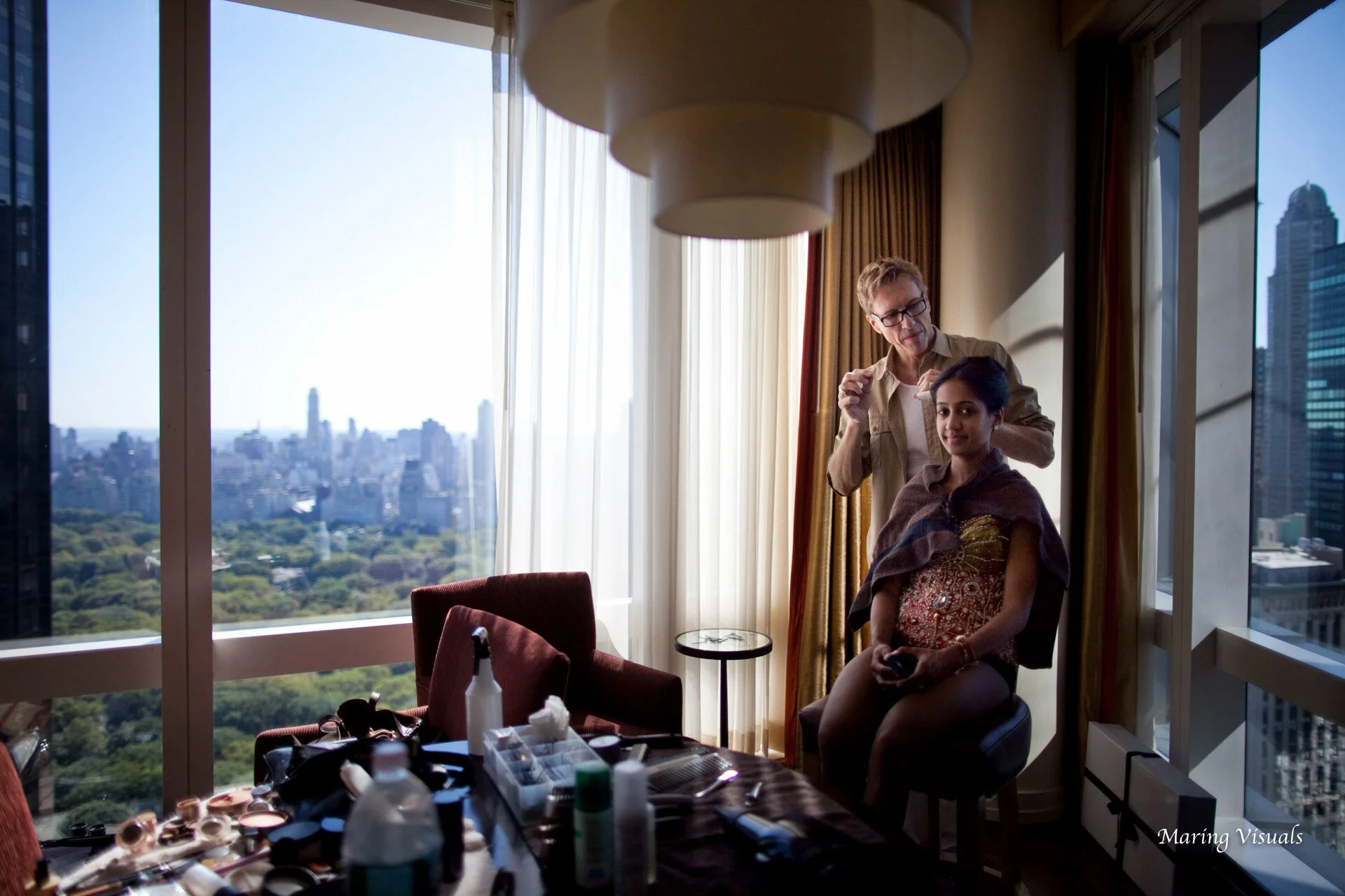 Wedding at the Mandarin Oriental Hotel NYC