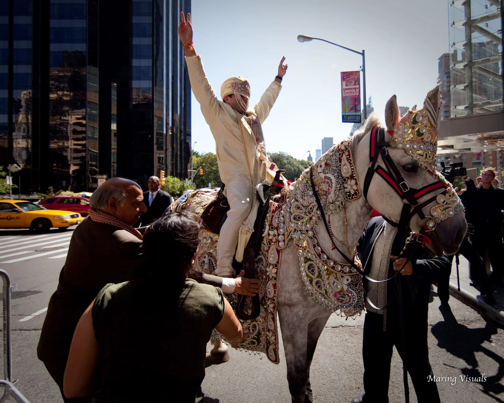 Wedding at the Mandarin Oriental Hotel NYC