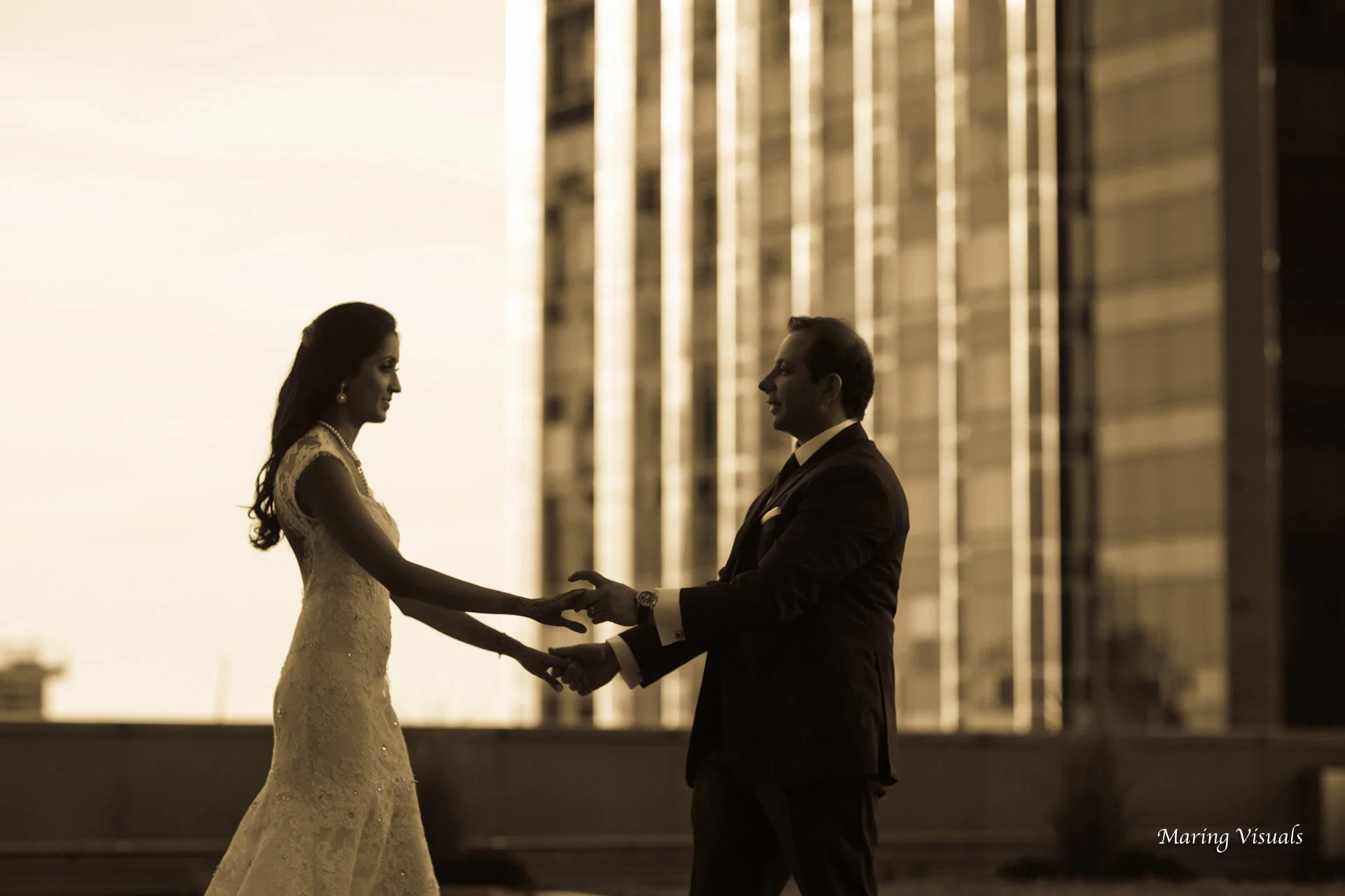Wedding at the Mandarin Oriental Hotel NYC