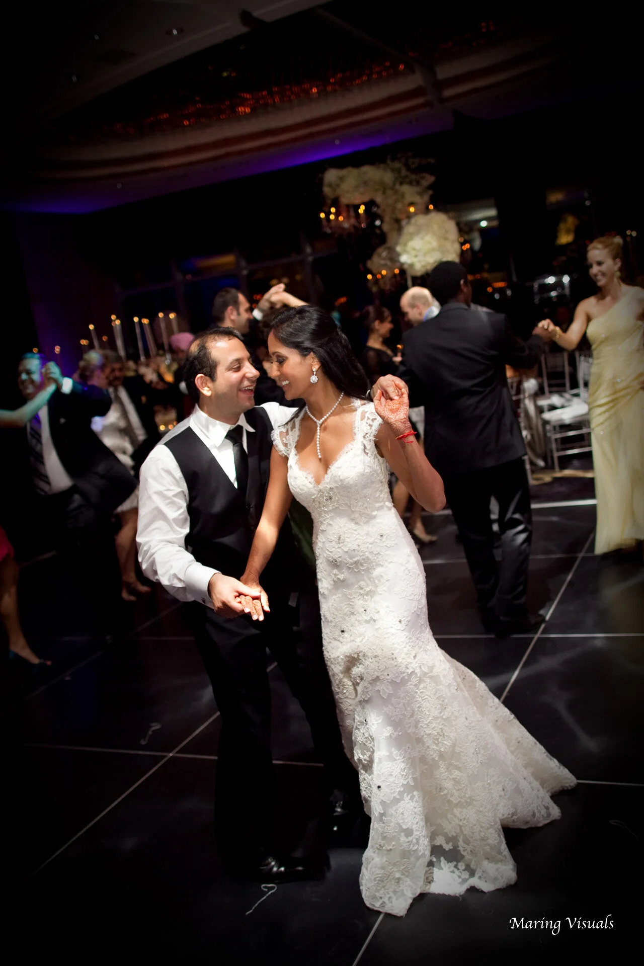 Wedding at the Mandarin Oriental Hotel NYC